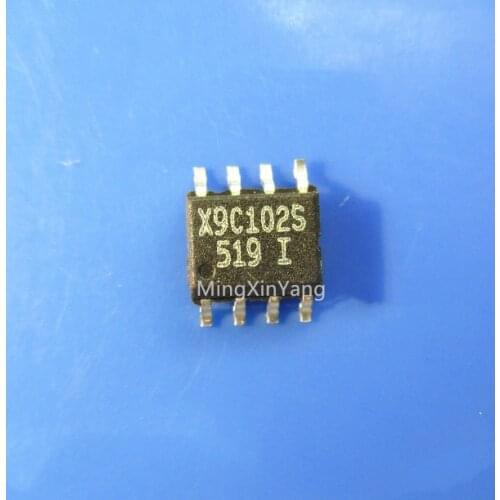5PCS X9C102S X9C102 SOP-8 DIGITAL POTENTIOMETER IC chip