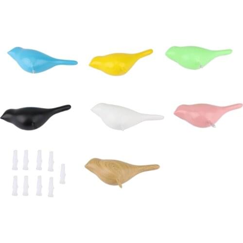 7PCS Resin Bird Hook, Bedroom Wall Decoration, Coat Hook, Coat Hook, Coat Hook, Single Hook Drilling Behind the Door