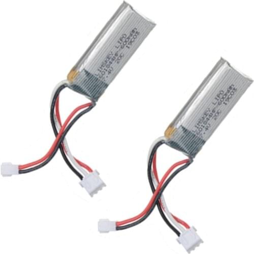 7.4V 600mAh 20C Lipo Battery for WLtoys F959 XK DHC-2 A600 A700 A800 A430 RC Helicopter Spare Parts 2.22Wh 7.4v 2S Battery