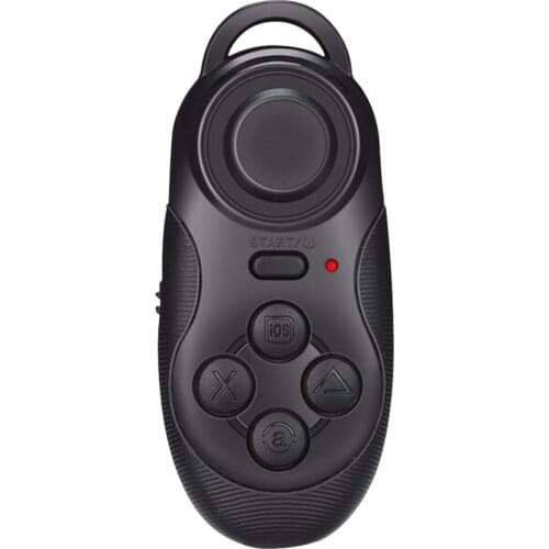 Mini Bluetooth Gamepad Wireless V4.0 VR Controller Remote Pad Gamepad Rechargeable VR Vidoe Game Selfie Flip E-Book PPT Mouse