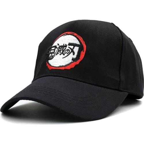 New cartoon Anime Demon Slayer Cotton Baseball Caps Unisex Dad Hat Cap High Quality Embroidery Man Women Summer Hat