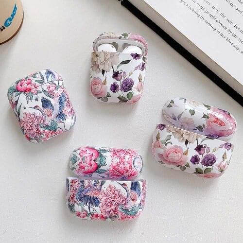 Flower Headphone Case for AirPods 2 Pro, Soft Protective Cover for AirPod 2 3 Air Pods