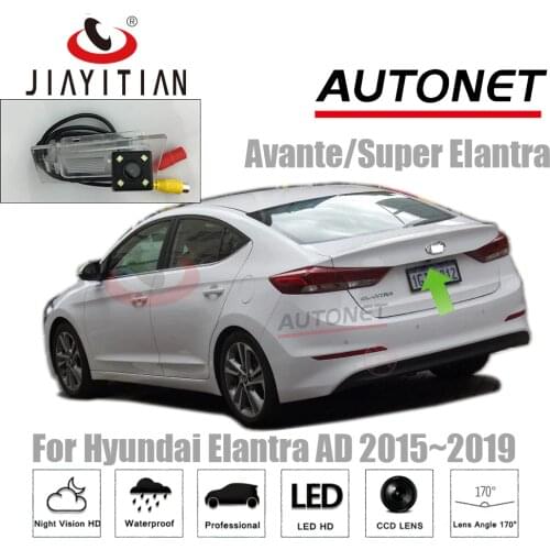 JIAYITIAN Rear View Camera For Hyundai Elantra AD/Avante/super Elantra 2015~2019 MK6 CCD Night Vision Reverse Camera backup