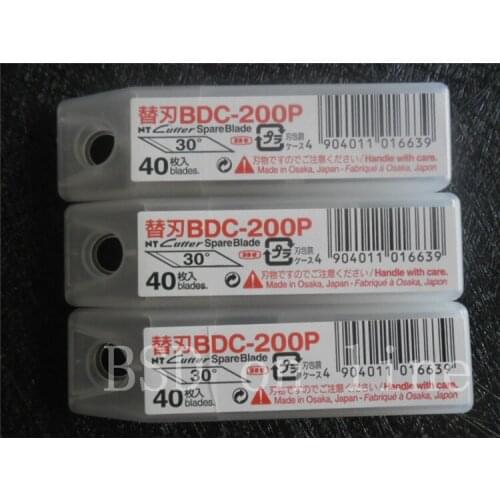 Airlfa for cutter BDC-200P 30-degree angle pen knife blade PCB knife 400pcs/Lot