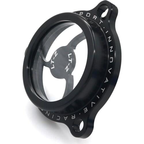 Engine Oil Filter Clear Cover For SUZUKI LT-Z LT-R LTZ400 LTR450 LT-Z400 LT-Z400Z LT-R450 LT-R450Z LTR LTZ Motor Plug Accessor