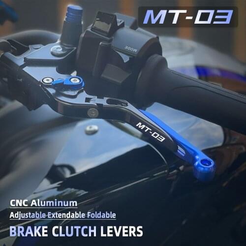 Motorcycle CNC Brake Clutch Levers Handlebar handbrake Handle MT03 MT-03 MT 03 FOR YAMAHA MT03 2015 2016 2017 2018 2019 2020