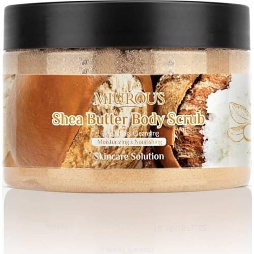 Kiwi Grapefruit Strawberry Shea Butter Body Scrub Removes Dead Skin Nourishing & Moisturizing with Vitamins And Minerals 350G