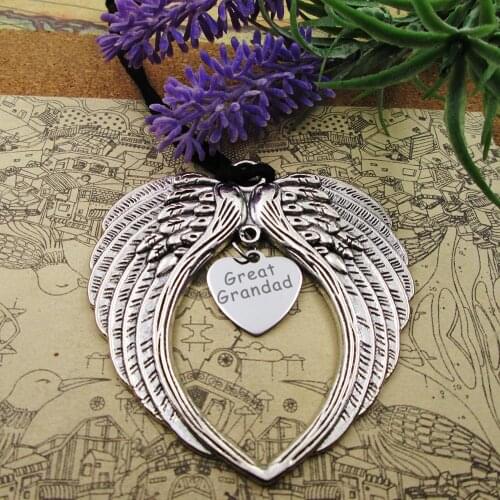 Great Grandad ornament.Great Grandad Christmas ornament for earview mirror chram Christmas tree mirror dangle accesories