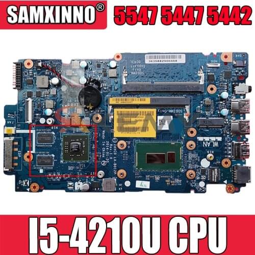 Akemy LA-B012P I5-4210U FOR Dell Inspiron 5547 5447 5442 Laptop Motherboard CN-056DXP 56DXP Mainboard 100%tested