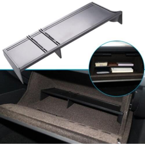 ABS Car Glove Box Separate Design Classified Storage Box Co-pilot Storage Box For Volkswagen GOLF 7 Interior Storage Accessor