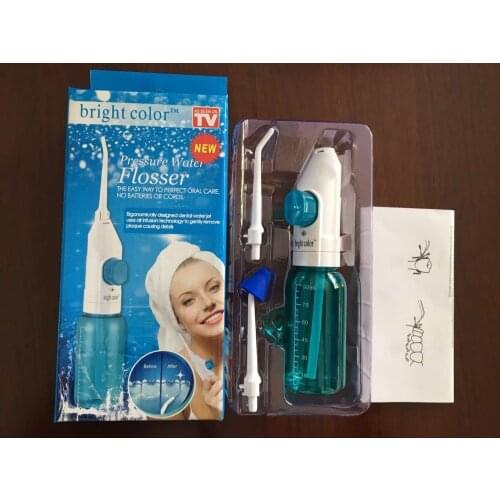 Bright Color Pressure Water Flosser For Floss Care Implement Pressure Water Flosser Teeth Cleaning Tools Oral Care