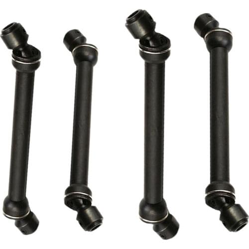 4pcs Universal Joint Shaft 86mm to 125mm 112mm to 152mm Remote Control Simulation Climbing Vehicle Drive for 1/10 Axial SCX10