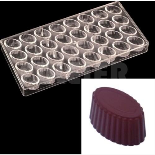 DIY Handmade pastry candy Chocolate Mould , food grade polycarbonate chocolate mold confectionery tools kitchen bakeware dish