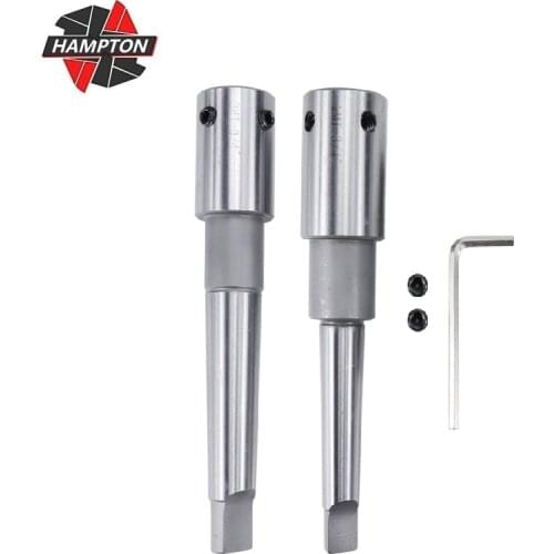 HSS Morse Taper Arbor MT2/MT3 For Annular Cutter Hollow Drill Bit Clamp Chuck Magnetic Drill Extension Drilling Tool
