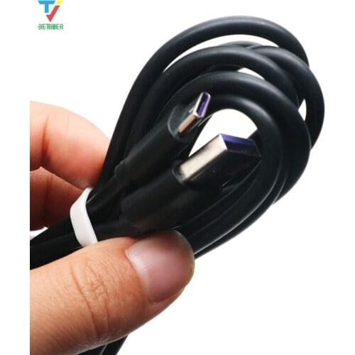 USB Type C Cable for Samsung S10 S9 5A Fast USB Charging Type-C Charger Data Cable for Redmi Note 8 Pro USB-C Cabo Wire 300pcs