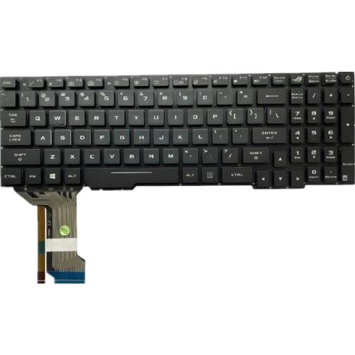 Laptop Keyboard For ASUS FX53 FX53VE FX53VD FX553 FX553VD FZX53 FZX53V Black Black-Red US United States Edition