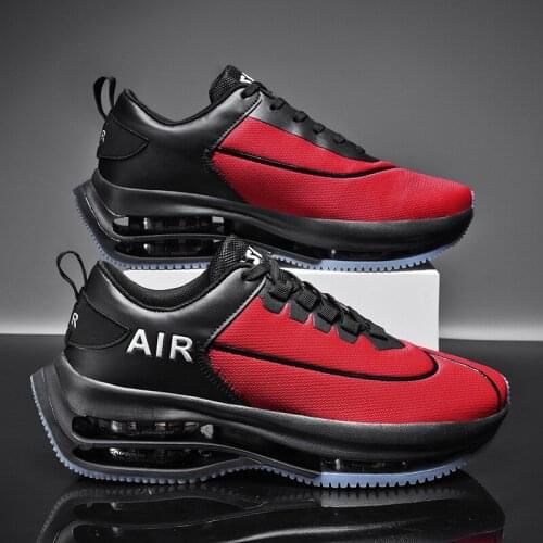 New Air Running Shoes Man Brand Cushion Jogging Shoes Athletic Training Sport Sneakers Mens Lightweight Walking Shoes Mesh Shoe