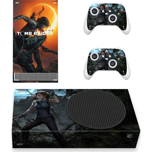 Tomb Raider Style Xbox Series S Skin Sticker for Console & 2 Controllers Decal Vinyl Protective Skins Style 3