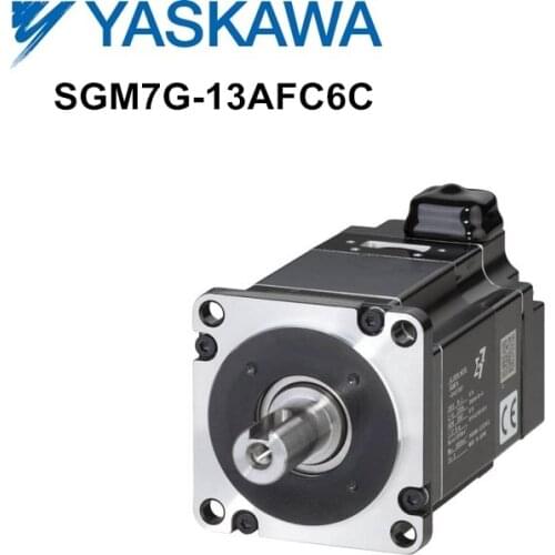 SGM7G-13AFC6C 1.3KW servo motor with brake new and original Yaskawa sigma-7 SGM7G series servomotor