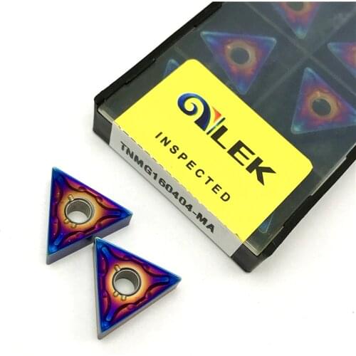 TNMG160404 MA carbide inserts External Turning Tool nano coating Stainless steel processing metal turning insert Cutting tool