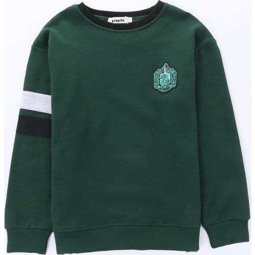 Harry Sweatshirts Unisex Wram Long Sleeve Clothes Potter Autumn Winter Stitching Letter Embroidered Loose Couple Sweatshirt