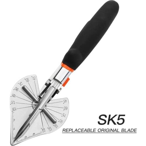 Angle Shear 45-120 Degree Miter Cutter Hand Shear Multifunctional PVC PE Plastic Pipe Scissors For Housework home decor Plumbing