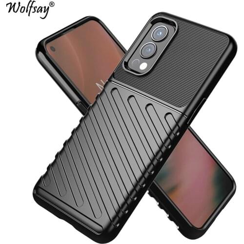 Rugged Fiber Shield Cover For OnePlus Nord 2 5G Case Full Cover Back Case For OnePlus Nord 2 5G Case For OnePlus Nord 2 Nord2 5G