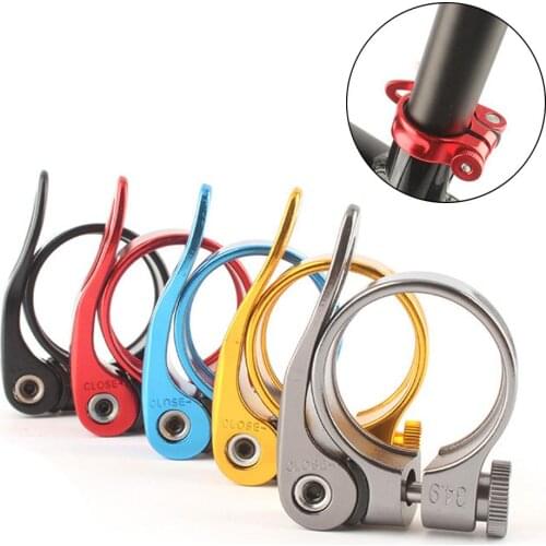 31.8mm Aluminum Alloy Mountain Road Bike Bicycle Quick Release Seatpost Clamp