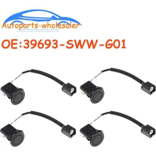 4 pcs/lot For H onda 2007-2011 CRV Rear Parking Sensor 39693-SWW-G01 39693SWWG01 188300-5921 Car PDC Parking Sensor