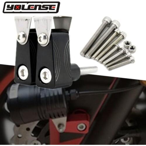 For KYMCO Xciting 250 300 400 AK550 AK 550 DownTown 350 300i Motorcycle Lower Fork Spotlight Holder Lights lamp Mounting bracket