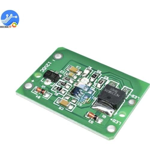 12V Capacitive Touch Switch Sensor Module Push Button Touching Key Module Jog Latch With Relay DC 6-20V 3A