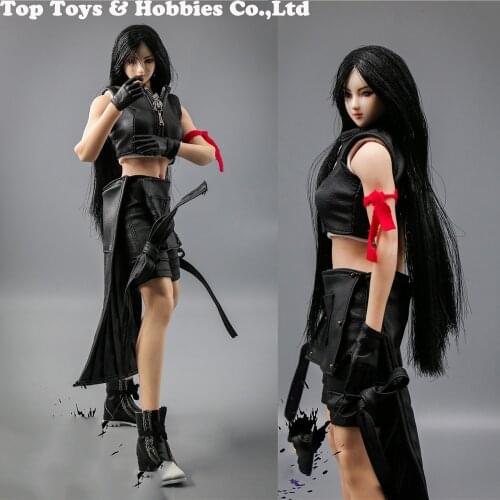 Cosplay 1/6 Scale Female Figure Accessory Tifa Lockhart Costume Fantasy Girl Goddess Clothes Model HS-03 for 12 inches figure