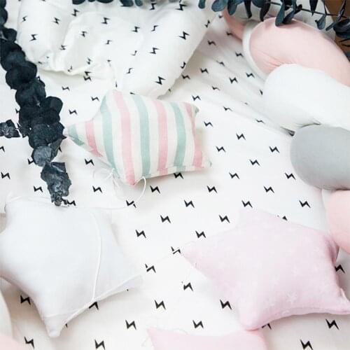 Boys Girls Baby Room Handmade Nursery Star Garlands Christmas Bed Room Photography Decorated Wall Props Kids Decorations S8X4