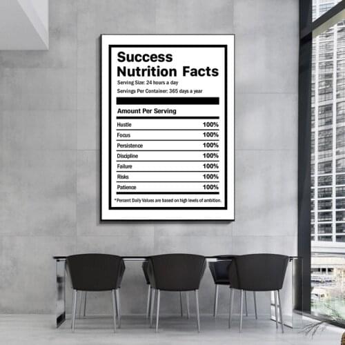 Motivational Inspiring Quotes Wall Art Canvas Painting Nordic Posters And Prints Black White Wall Pictures For Living Room Decor