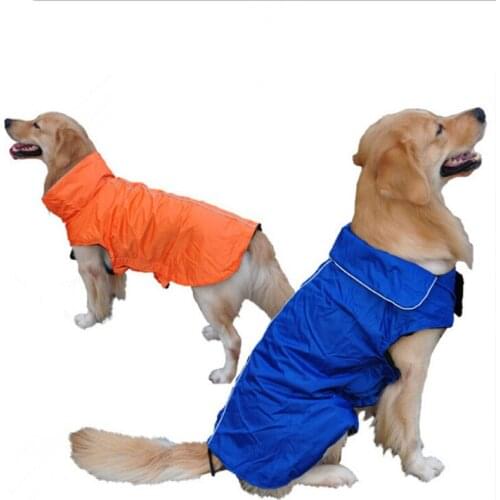 Big Dog Clothes Large Size Winter Dog Coat Clothing Dogs Apparel Warm Jacket Pet Windproof Solid Color Down Coat XS-4XL