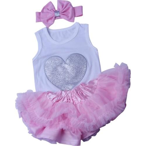 KEIUMI 23'' Babies Clothes For Baby Girl Suit For 22-23 Inch Reborn Baby Doll Accessories Fashion Babies Pink Dress White Shirt
