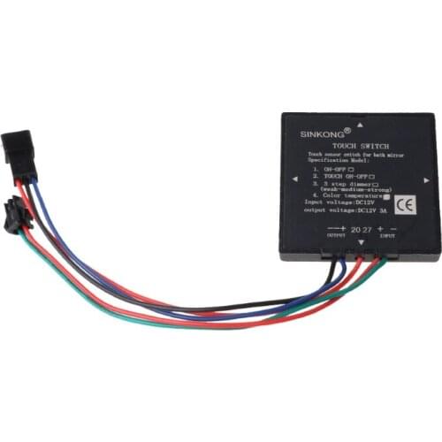 5-12V Bathroom Mirror Switch Touch Switch Sensor for Led Light Mirror Headlight Interior Decoration Supplies