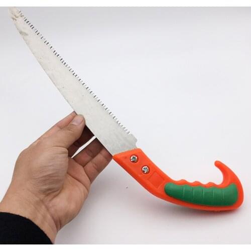 Hand Pruning Saw, 230mm High Carbon Steel Sharp Blade, Woodworking Saw Camping/Pruning Saw for Fruit Tree Branch Home Garden