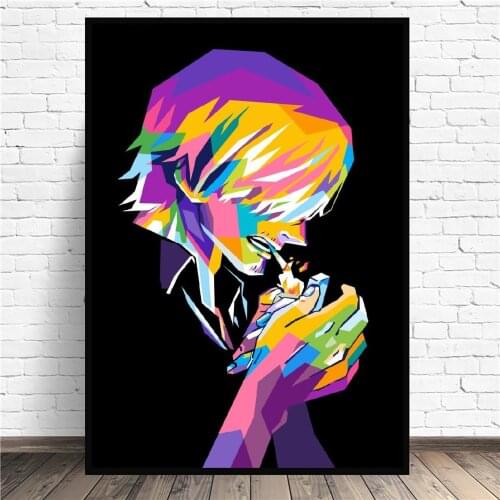 Sanji One Piece Canvas Painting Wall Anime Art Pictures Prints Home Decor Wall Poster Decoration For Living Room