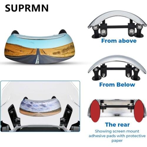 SUPRMN Motorcycle Mirrors