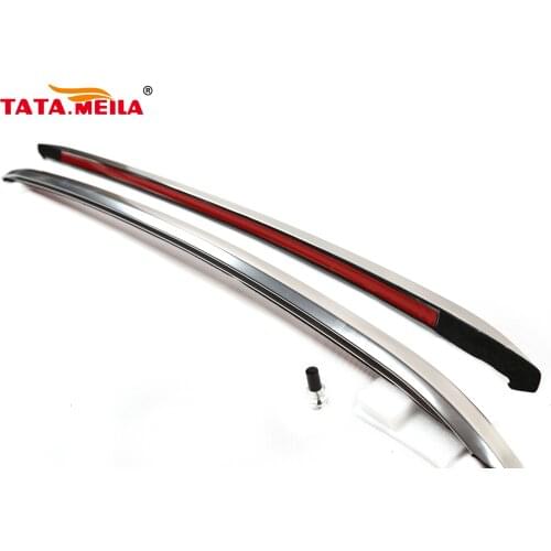 TATA.MEILA HIGH QUALITY ROOF RAILS SIDE RAILS FOR PORSCHE MACAN ALUMINIUM ALLOY SILVER