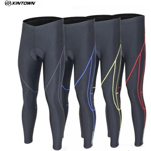XINTOWN Team Outdoor Cycling Ropa Ciclismo Winter Men Bike Bicycle Pants Gel 3D Padded Tight Trouser 4-Colors