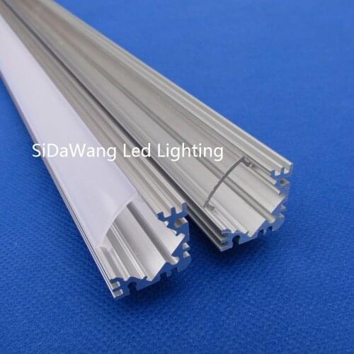 10pcs(20m)/pack;2m per piece alu led profile Aluminum profile led housing QC1818L