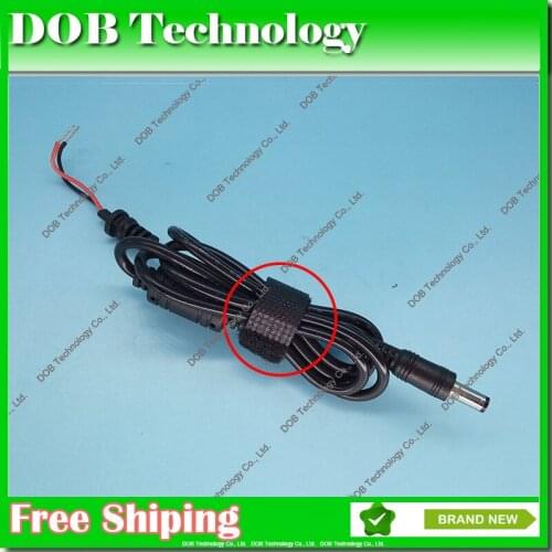 5PCS DC 5.5 x 2.5 5.5*2.5mm Power Supply Plug Connector With Cord / Cable For Toshiba Asus Lenovo Laptop Adapter