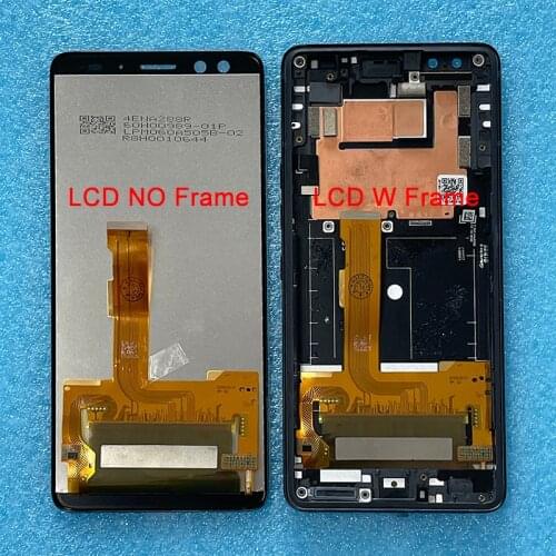 6.0"Original Axisinternational For HTC U12+/U12 Plus LCD Display Screen With Frame+Touch Panel Digitizer For U12 Plus Display