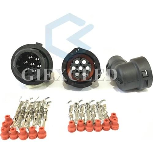 7 Pin 1718230 967650-1 965783-1 Sensor Connector Waterproof Electric Light Lamp Socket For Truck Car Oil Exploration Railway