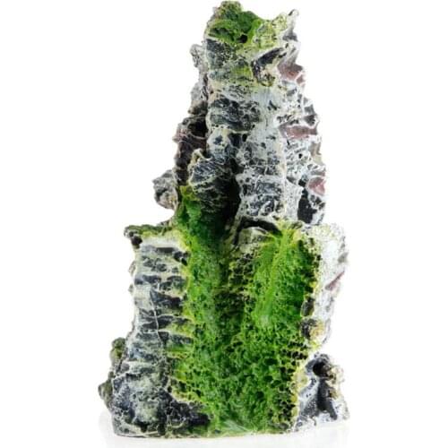 Mountain View Aquarium Rock Cave Tree Bridge Fish Tank Ornament Rockery Decor N58A