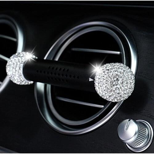 Car Styling Innovative Metal Car Air Freshener Air Outlet Aromatherapy Clip Car Decor Creative Car Solid Perfume Diffuser