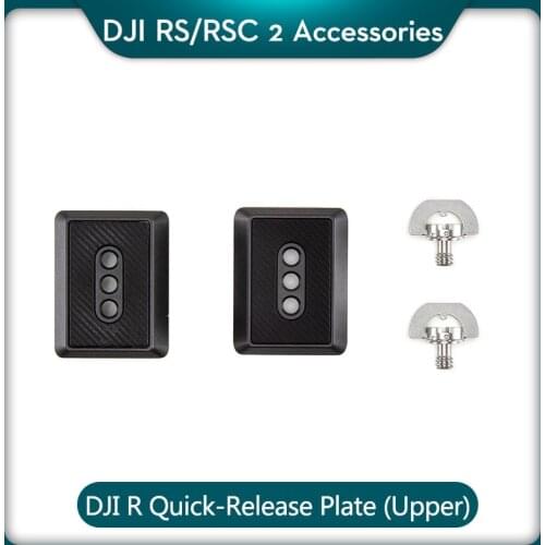 DJI R Quick-Release Plate (Upper) for faster mounting and removing of the camera setup compatible with DJI RS 2/DJI RSC 2 New