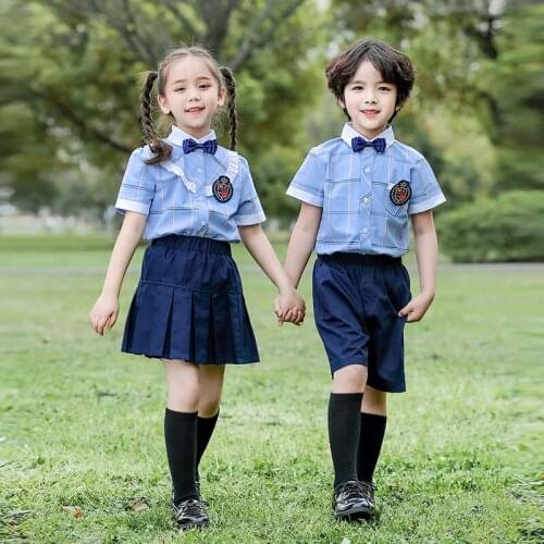 Kids Outfit Childrens Clothing Sets Boys Class Suit Set Summer Dress School Uniform Kindergarten Suit